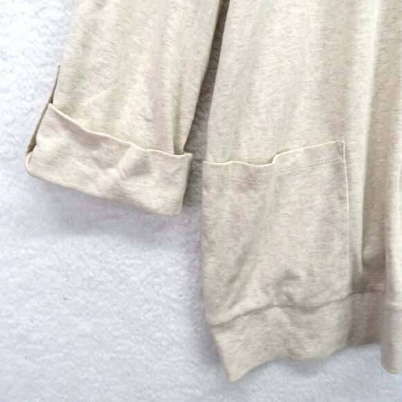 Jones New York Cardigan Womens XL Open Front Lightweight Pockets Button Sleeves - Picture 3 of 9
